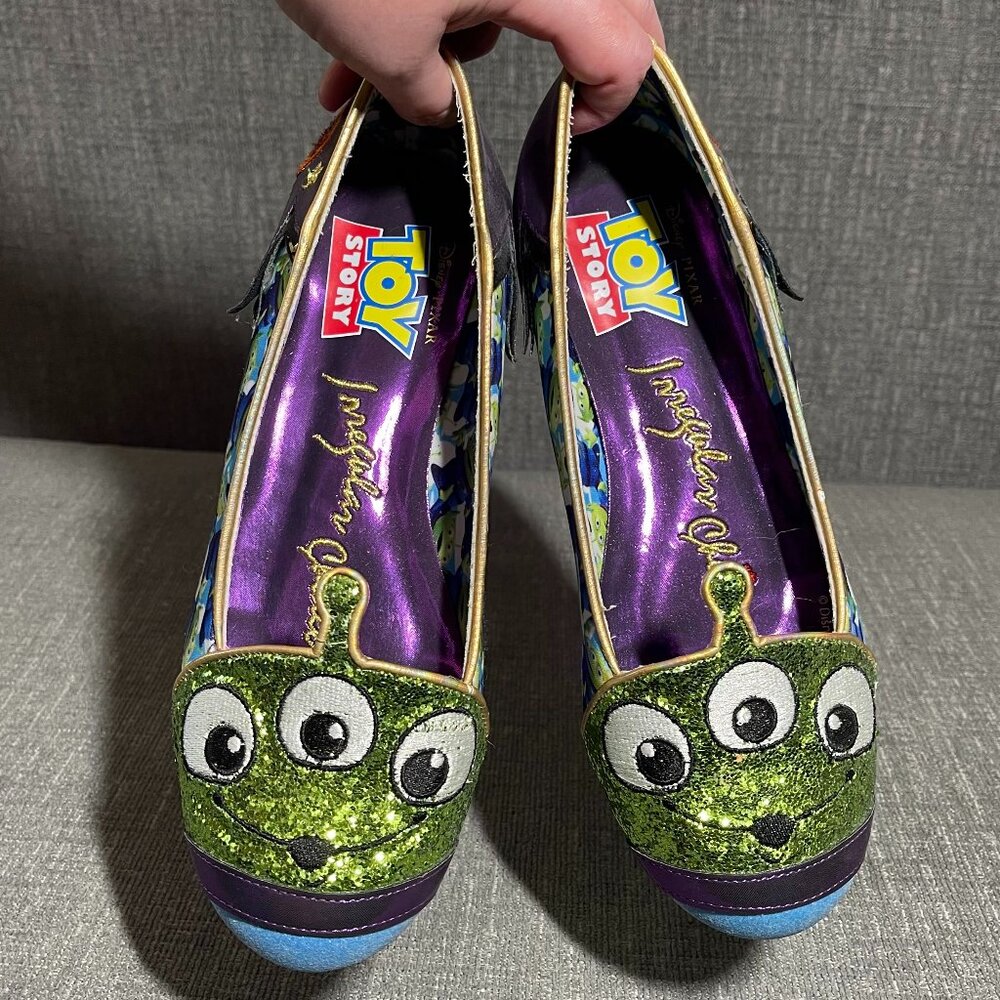Irregular Choice Disney Pixar Toy Story Aliens Flats 38 7